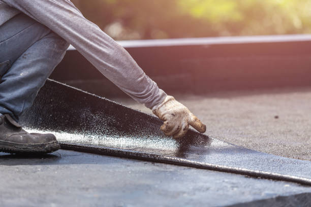 Professional Waterproofing technician working in Butler, PA